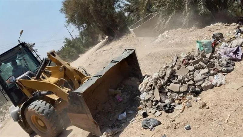 رفع 3525 طن قمامة ومخلفات صلبة خلال 7 أيام بسوهاج