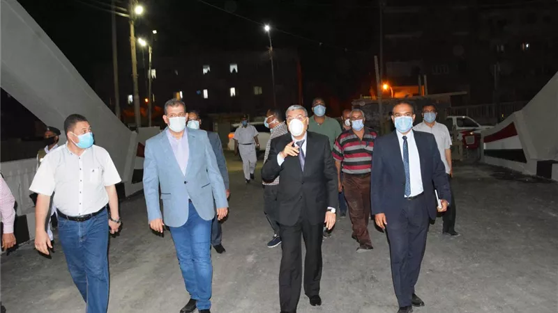 محافظ المنيا : افتتاح كوبرى المنصورة قريبا