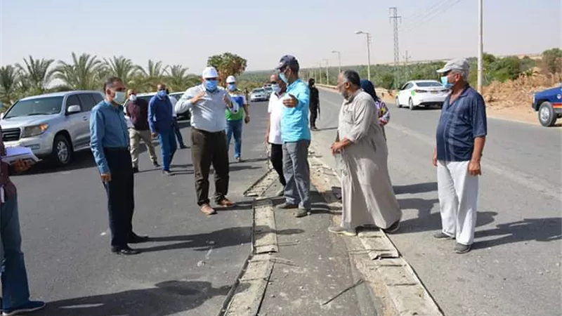 كاميرات وفواصل ازدواج وأعمدة إنارة لتوفير الحماية بالوادى الجديد