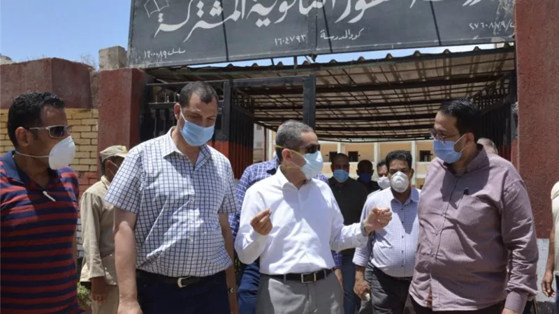 محافظ الغربية : 7 لجان جاهزة لاستقبال طلاب الثانوية العامة بقطور