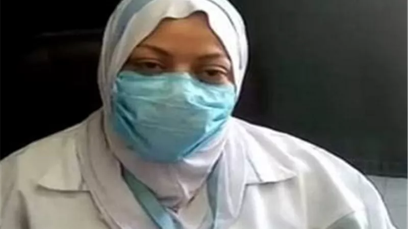 نائب السويس ينعي وفاة الممرضة شهيدة الكورونا بالمستشفي العام