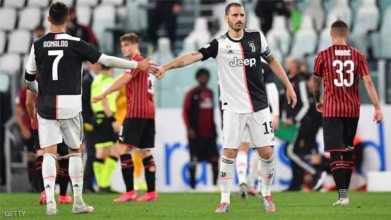 بونوتشي: رونالدو لاعب عظيم حتى وإن أهدر ركلة جزاء