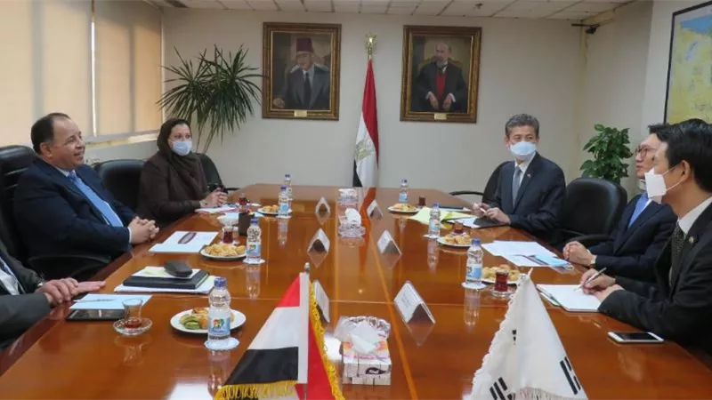 وزير المالية :نتطلع لتعزيز التعاون وجذب المزيد من الاستثمارات الكورية لمصر