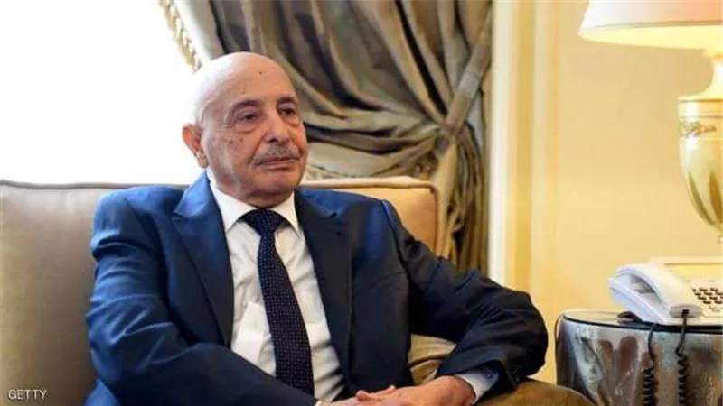 عقيلة صالح يصل الجزائر لبحث الحوار في ليبيا