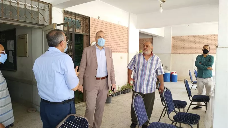 عطية يتابع استعدادات مقر تلقي اعتذارات المعلمين عن لجان الثانوية العامة