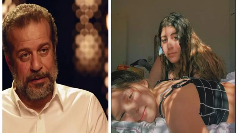 رد نارى من شريف منير على أزمة صورة بناته الأخيرة