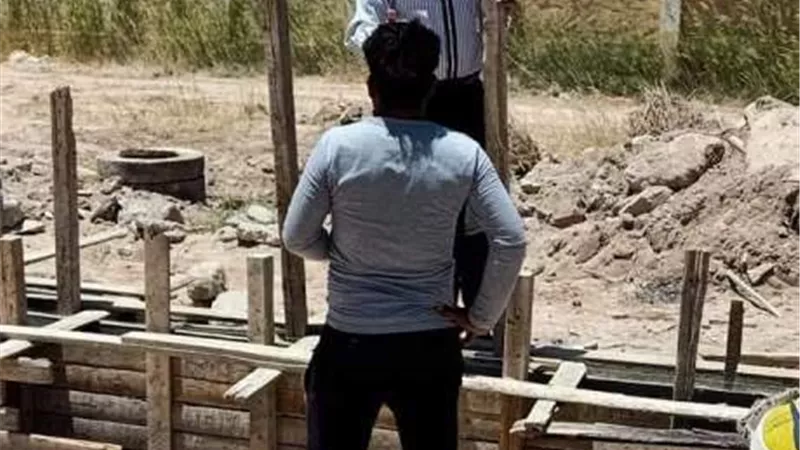 رئيس مدينة طور سيناء يتابع عملية تجميل و تطوير كورنيش المدينة