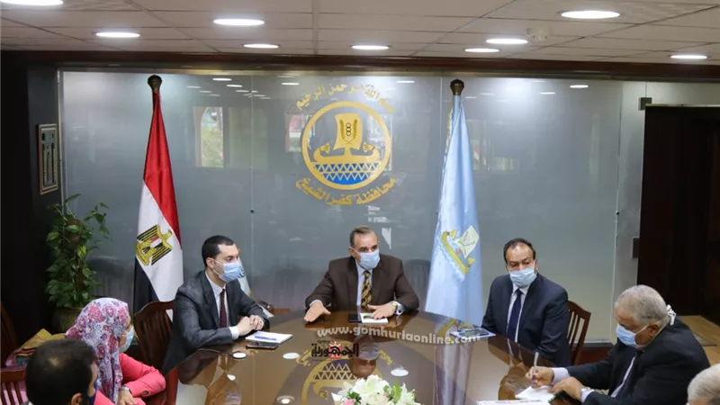 محافظ كفرالشيخ يناقش المخطط الاستراتيجي للمحافظة