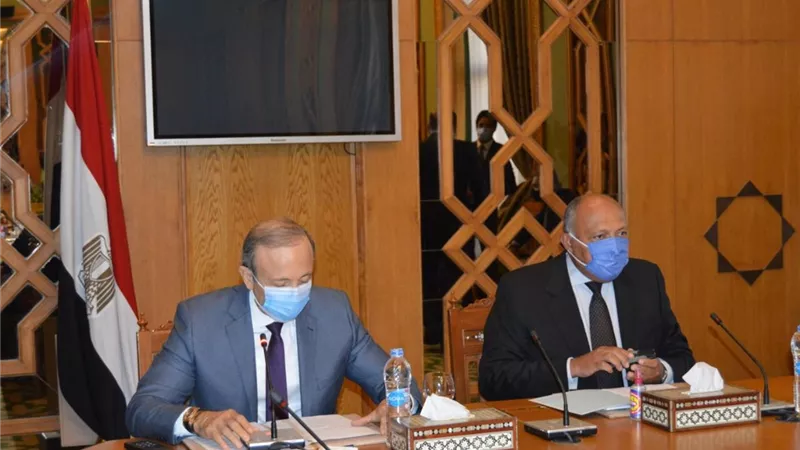 وزير الخارجية: التعنت الاثيوبي سيدفعنا لبحث خيارات سياسية أخرى ولن نسمح بالتفريط في حقوق مصر المائية