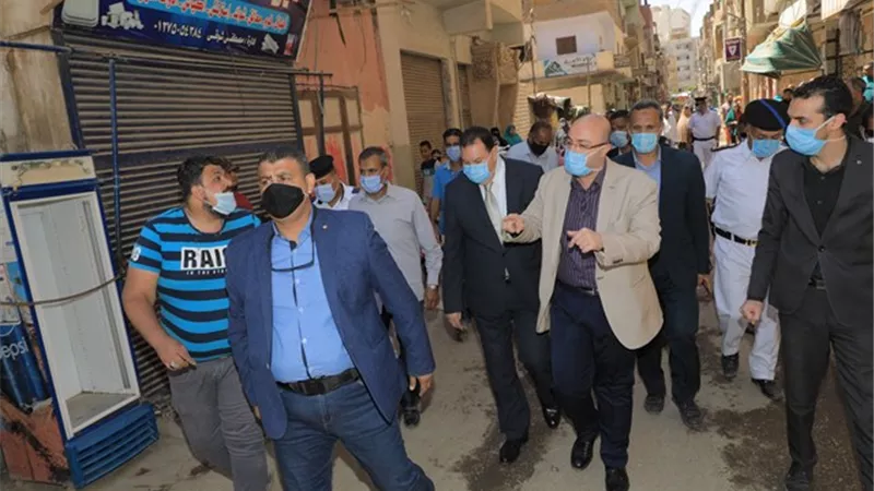 جوله لمحافظ بني سويف عقب الغاء سوق بدرخان