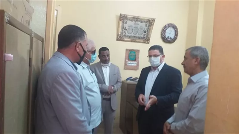 زيارات ميدانيه للوحدات القرويه ببنى سويف