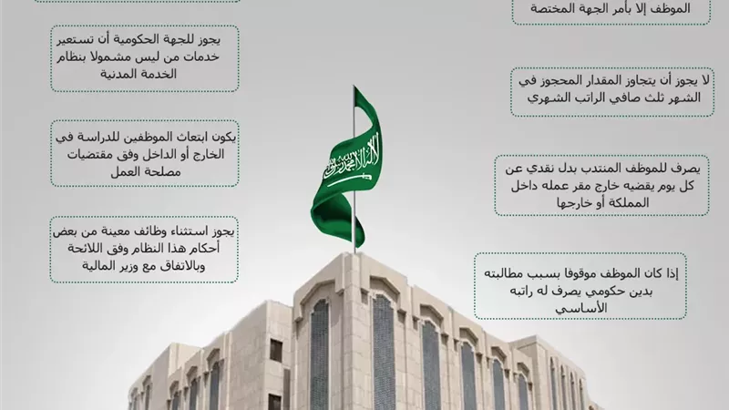 9 تعديلات على نظام الخدمة المدنية السعودية