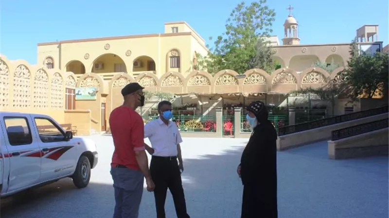 أسيوط تستقبل رئيس اللجنة التنسيقية لإحياء مسار العائلة المقدسة.. بالصور