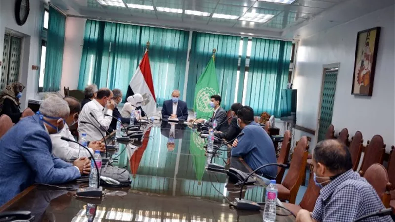 اجتماع اللجنة العليا لكورونا لمتابعة آخر المستجدات بالقليوبية