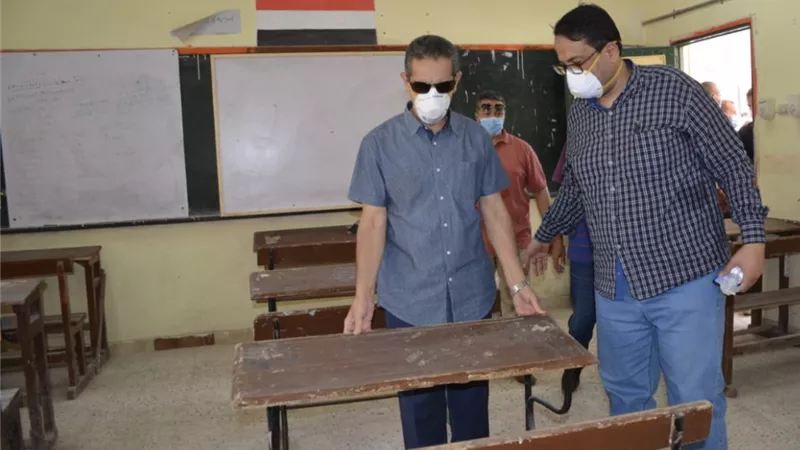 محافظ الغربية مدارس المحلة وسمنود جاهزة لاستقبال ماراثون الثانوية العامة