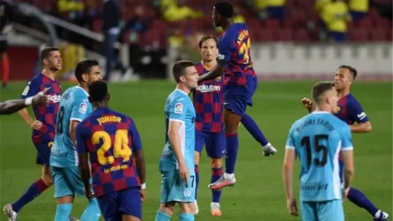 بالفيديو.. ميسي يقود برشلونة للفوز بثنائية على ليجانيس