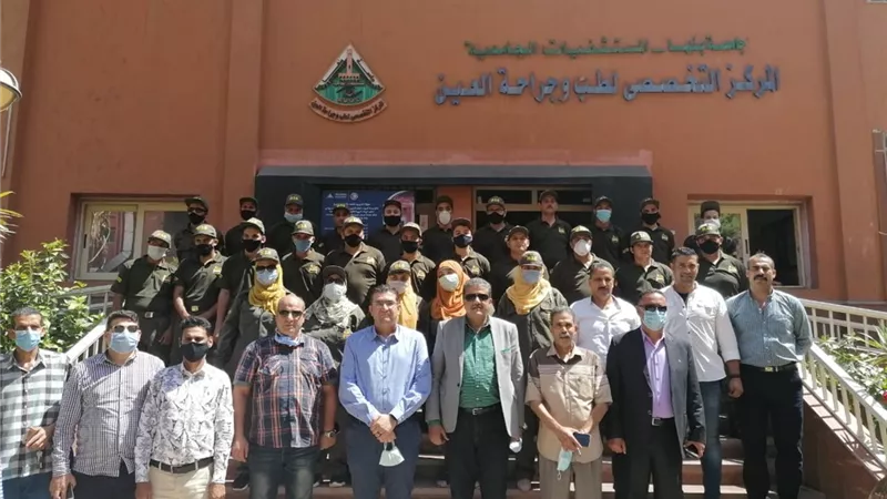 شركة أمن جديدة تبدأ عملها بمستشفيات بنها الجامعية