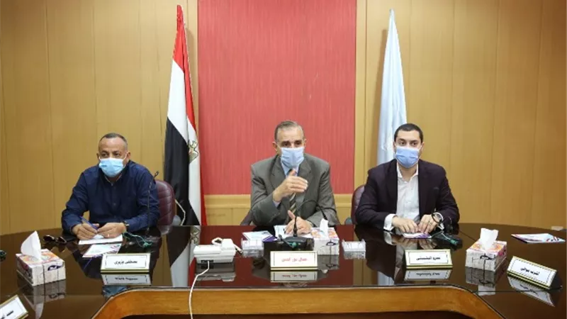محافظ كفرالشيخ والأمين العام للمجلس الأعلى للآثار يستعرضان إستكمال مشروع متحف العاصمة.صور
