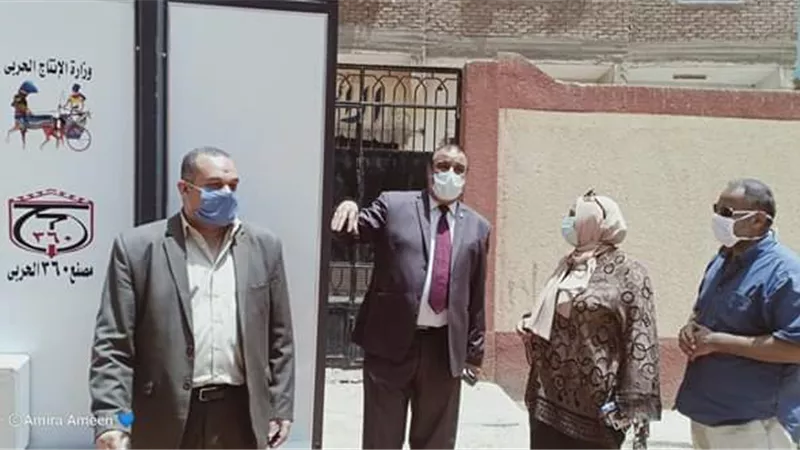 وكيل تعليم القليوبية يتفقد مقرات لجان امتحانات الثانوية العامة بالادارات