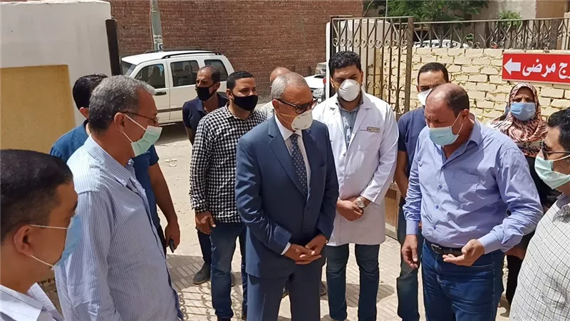محافظ القليوبية يتفقد مستشفيات المحافظة لدفع الاعمال بها
