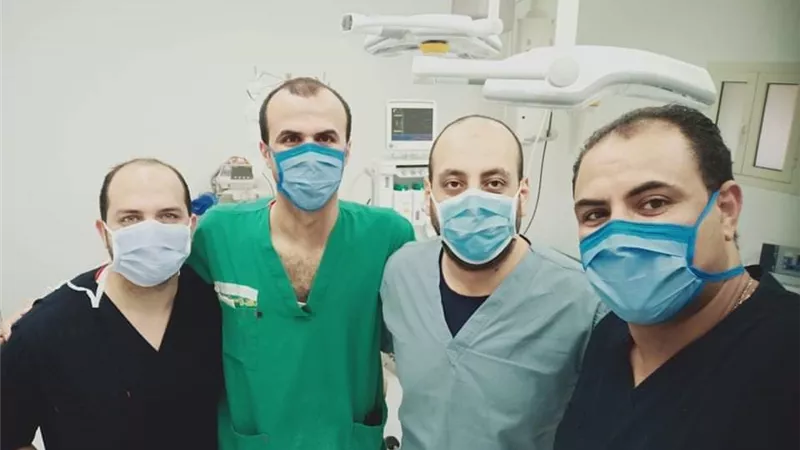 ثالث حالة ولادة قيصرية بمستشفي الحجر الصحي بقها