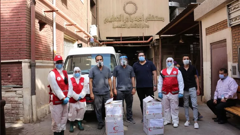 الهلال الاحمر يبدأ المرحلة الثانية من حملة 