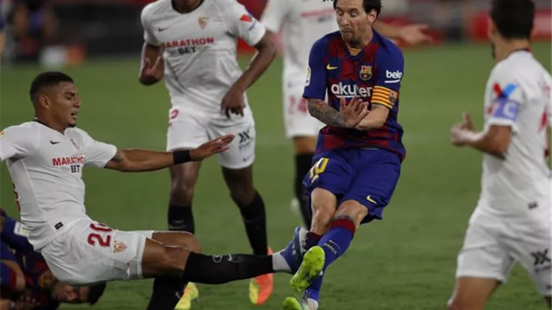 برشلونة يقع فى مصيدة التعادل أمام اشبيليه