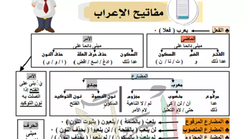 اهم قطعة نحو فى اللغة العربية للثانوية العامة 2020.. ومفاتيح الاعراب