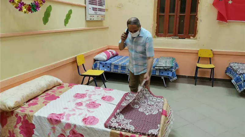 وكيل تعليم الفيوم يتفقد استراحات مراقبي امتحانات الثانوية العامة