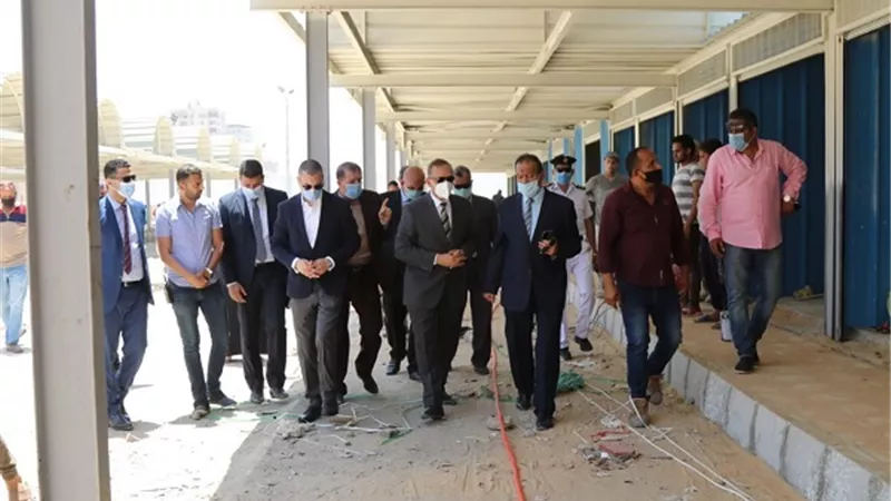 محافظ كفرالشيخ يتفقد الموقف القديم وموقف القاهرة الجديد