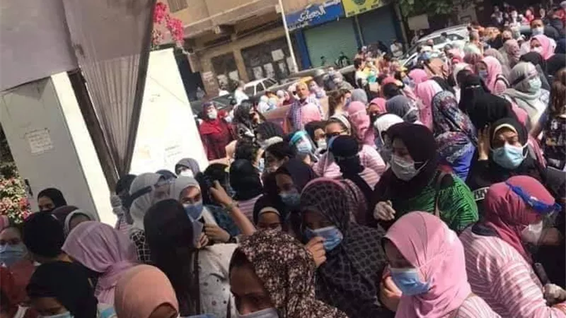 الغربية .. 34730 طالبا وطالبة أمام 122 لجنة وتأخر دخول طلبة لجان النصر وملحق المعلمين-صور