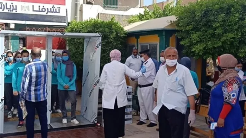 وسط إجراءات إحترازية مشددة .. بدء أداء طلاب البحرالأحمر إمتحان اللغة العربية فى 24 لجنة