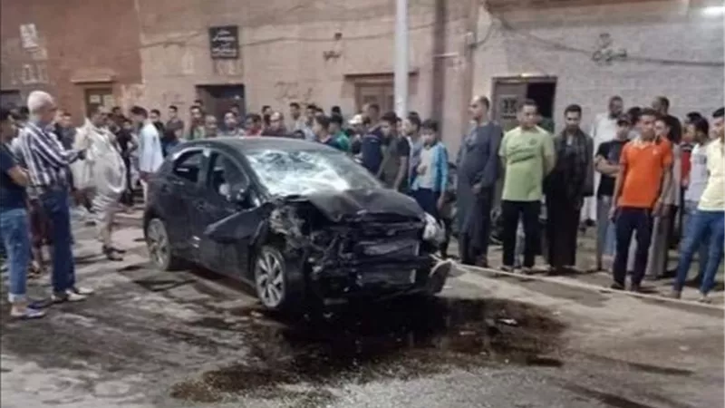5 سنوات لأب سمح لنجله بقيادة سيارته في ابنوب اسيوط والتسبب في مقتل 4 أطفال