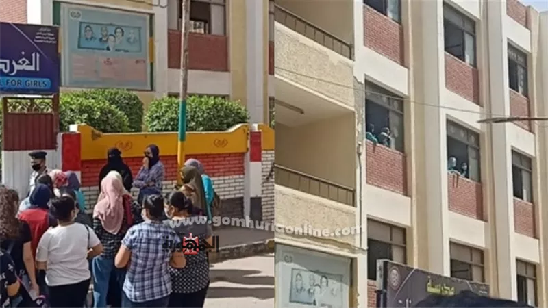 تأخر خروج طلاب البحر الأحمر ويلجأون للنوافذ لطمأنة أسرهم