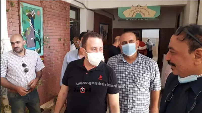 رخا يتابع الإجراءات الوقائية وأعمال التأمين الطبي للجان الثانوية العامة