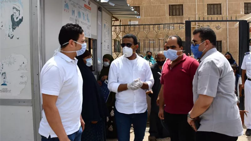 الجهاز التنفيذي لمحافظة الفيوم يتابع مستشفيات العزل وبعض المنشآت الخدمية