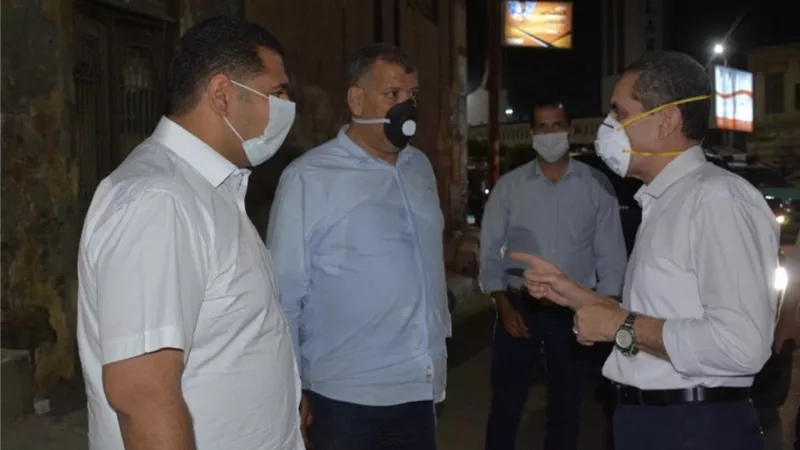 محافظ الغربية ممرات آمنة لطلبة الثانوية العامة .. ورفع الإشغالات بمحيط اللجان-صور