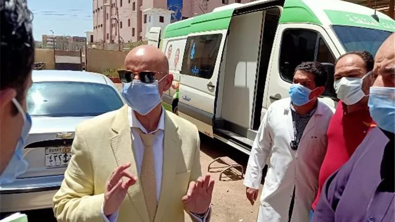 جولات وكيل وزارة الصحة بالشرقية لمتابعة المبادرة الرئاسية للأمراض المزمنة بعد انطلاقها صباحا