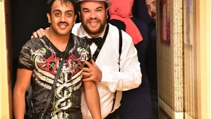 محمد عبد الرحمن ناعيأ أوس أوس فى وفاة نجله.. 