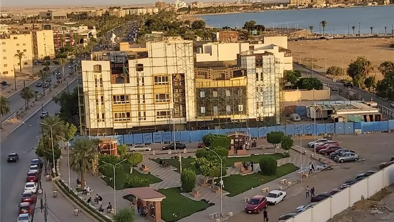 سعودى مبنى نقابة السويس صرح عملاق يحكى قصص البطولة