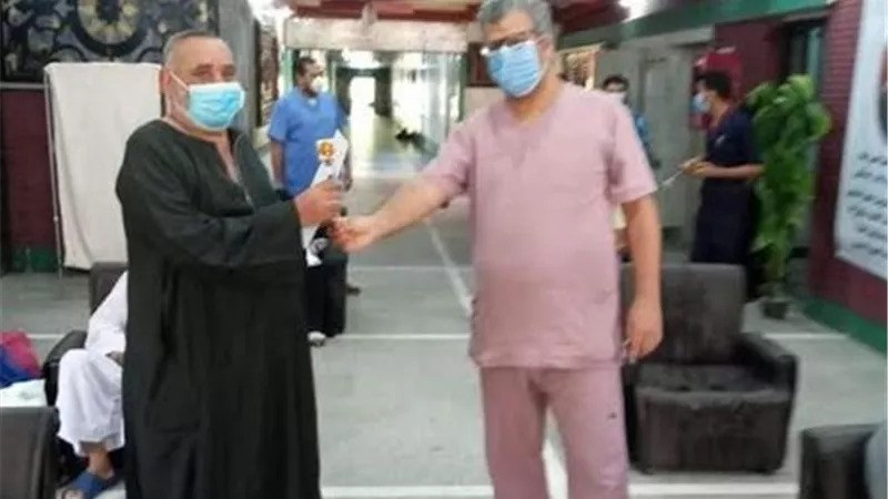 الحجر الصحى بمستشفى قنا العام يعلن عن تعافى ه حالات من مصابى كورون