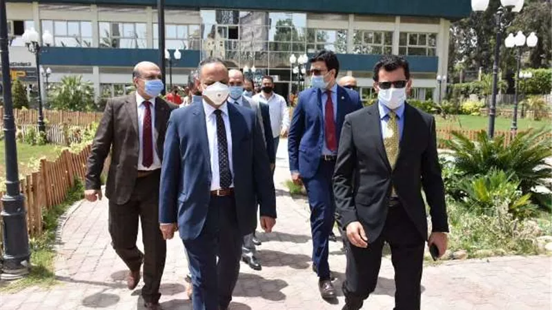 وزير الشباب يطلق الحاضنة الأولى لريادة الأعمال بالتعاون مع أكاديمية البحث العلمى بمركز شباب الجزيرة