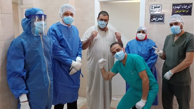 1501 حالة شفاء بين مصابي كورونا بمستشفيات عزل الشرقية.. صور