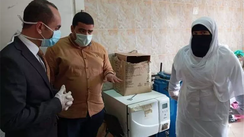 نائب محافظ سوهاج يتفقد مستشفى العسيرات المركزي