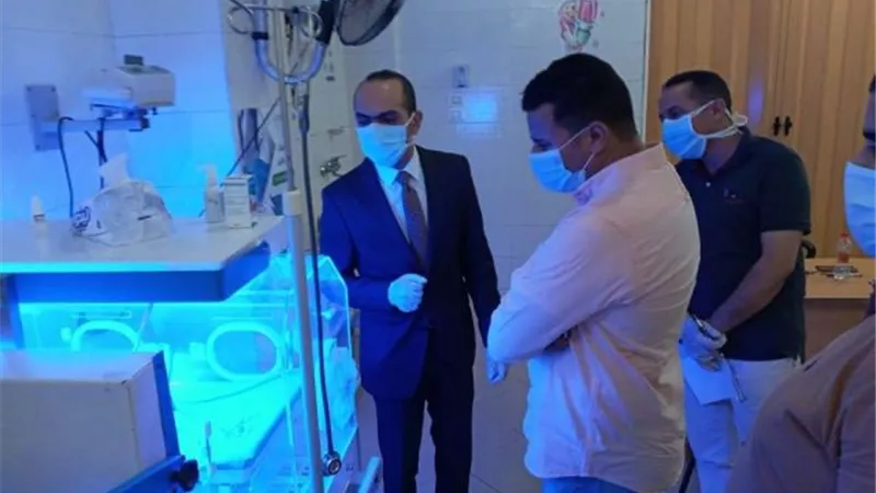 نائب محافظ سوهاج يتفقد مستشفى العسيرات المركزي..صور