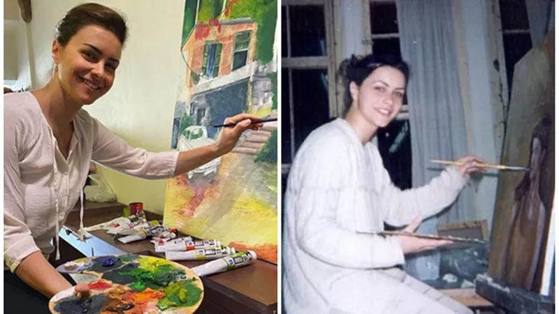 بعد 21 عامأ.. نور اللبنانية تستعيد ذكرياتها مع الرسم