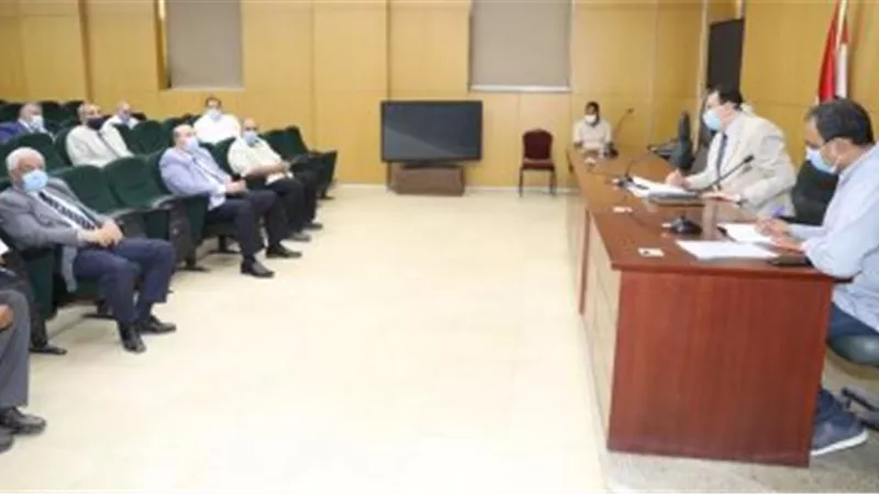 شوادر لبيع اللحوم خلال عيد الأضحى ببنى سويف