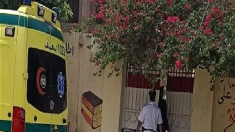 اصابة طالبة فى احدى لجان مصر الجديدة بالاغماء ونقلها الى المستشفى