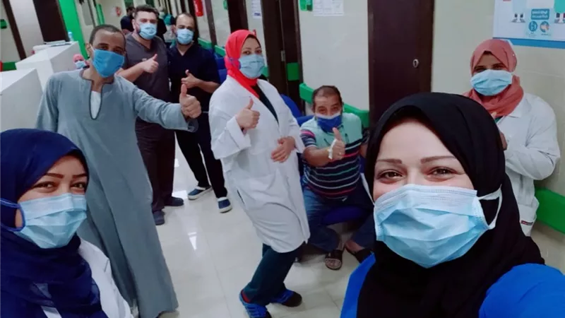 خروج 18 متعافيا من مستشفى عزل إسنا جنوب الأقصر والإجمالى 752 حالة تعافٍ