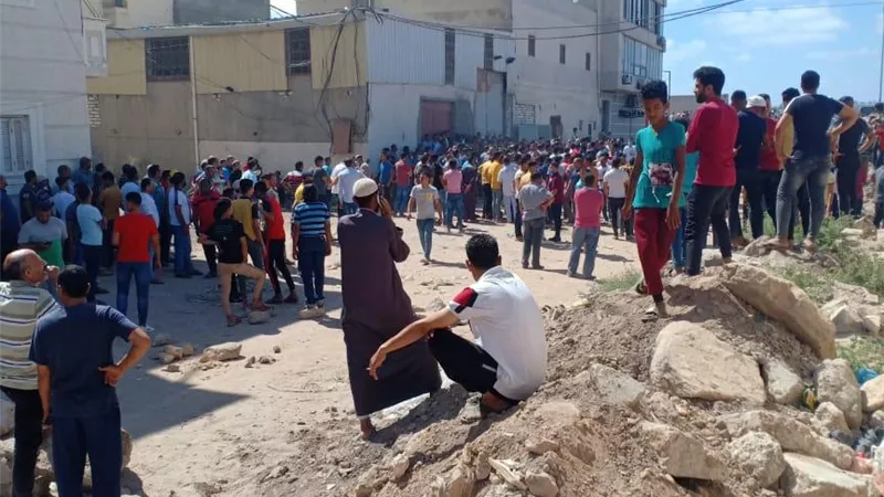 الاعتداء على حملة ازالة بقرية ابيس 10 والمحافظة تستغيث بالداخلية صور